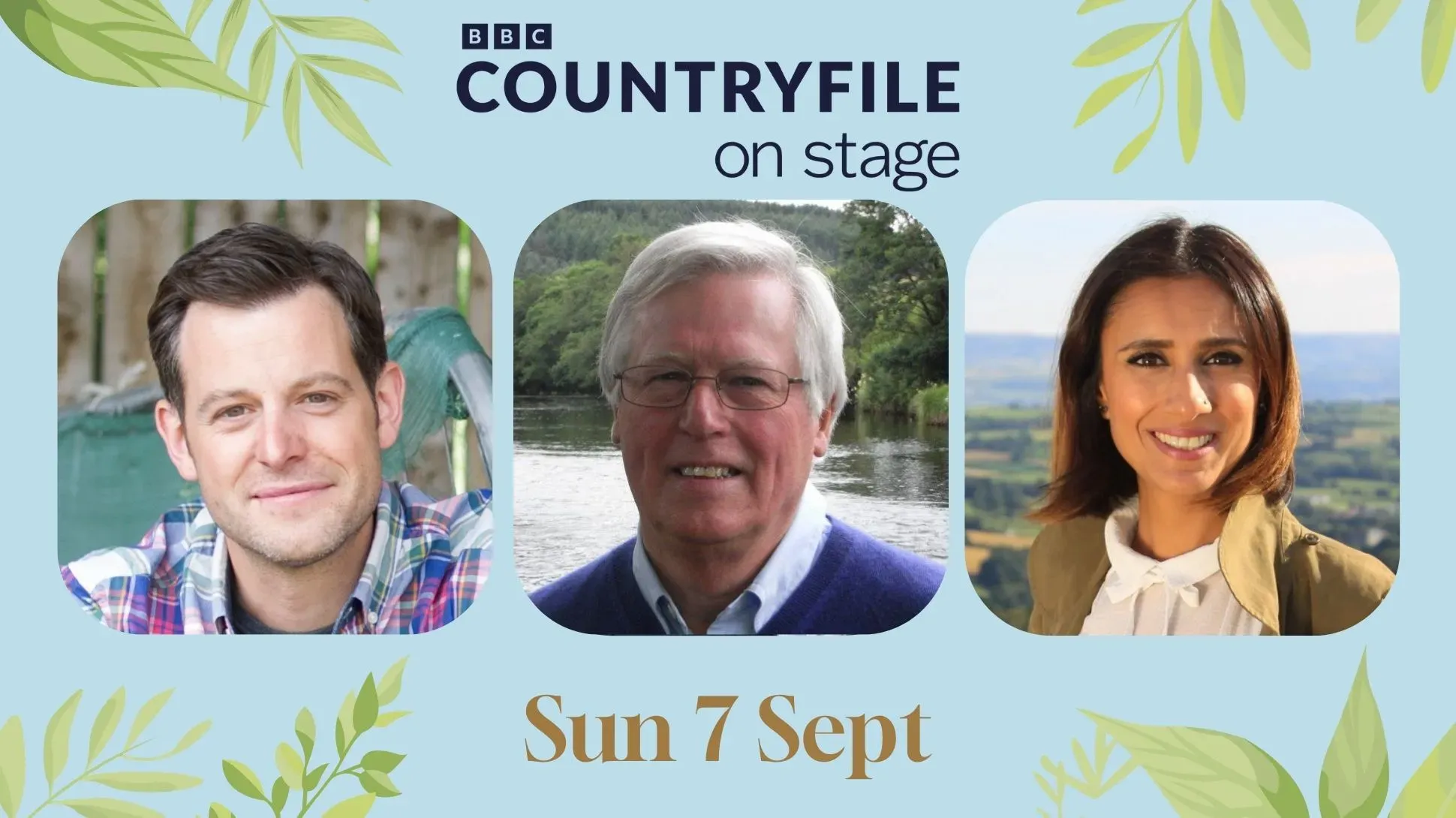 In Conversation at Kew presented by Countryfile on stage In Conversation at Kew presented by Countryfile on stage